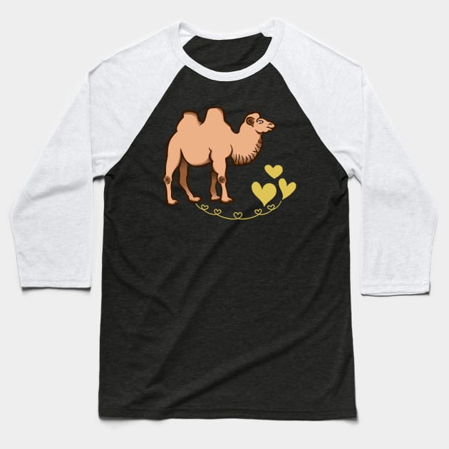 Mommy and Me Camel Baseball T-Shirt by Retuscheriet AB